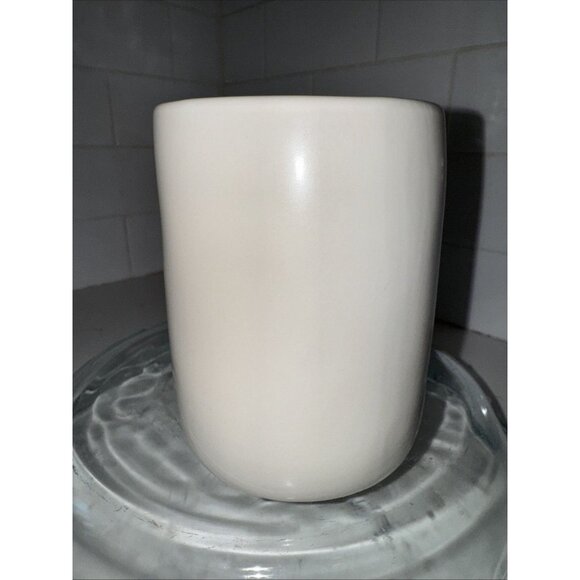 Rae Dunn by Magenta Fall Mug “APPLE CIDER” Burgundy Interior - Picture 5 of 9